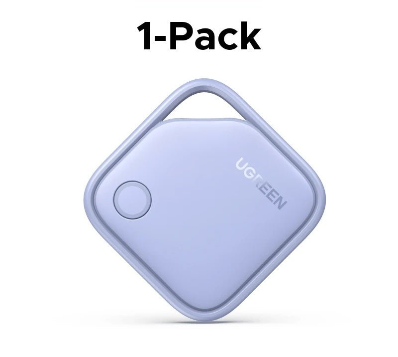 Smart Finder – Apple Find My Certified Bluetooth Tracker for iPhone/iPad/Mac, 2‑Year Replaceable Battery, UL4200A Child‑Safe, Global Tracking, Lost Reminder, Ultra‑Mini 36×36×7.4mm with Stickers