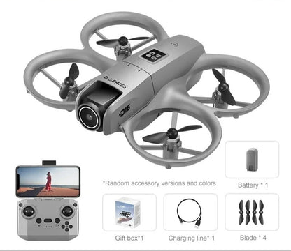 D16 Mini Drone – Dual Camera 8K HD UAV with GPS, Obstacle Avoidance, 20min Flight, 20000M FPV Range & Brushless Motor