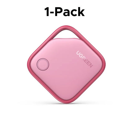 Smart Finder – Apple Find My Certified Bluetooth Tracker for iPhone/iPad/Mac, 2‑Year Replaceable Battery, UL4200A Child‑Safe, Global Tracking, Lost Reminder, Ultra‑Mini 36×36×7.4mm with Stickers