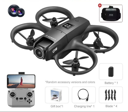 D16 Mini Drone – Dual Camera 8K HD UAV with GPS, Obstacle Avoidance, 20min Flight, 20000M FPV Range & Brushless Motor