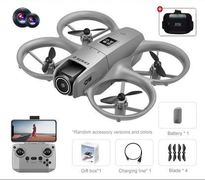 D16 Mini Drone – Dual Camera 8K HD UAV with GPS, Obstacle Avoidance, 20min Flight, 20000M FPV Range & Brushless Motor