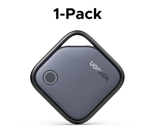 Smart Finder – Apple Find My Certified Bluetooth Tracker for iPhone/iPad/Mac, 2‑Year Replaceable Battery, UL4200A Child‑Safe, Global Tracking, Lost Reminder, Ultra‑Mini 36×36×7.4mm with Stickers