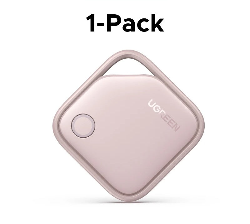 Smart Finder – Apple Find My Certified Bluetooth Tracker for iPhone/iPad/Mac, 2‑Year Replaceable Battery, UL4200A Child‑Safe, Global Tracking, Lost Reminder, Ultra‑Mini 36×36×7.4mm with Stickers