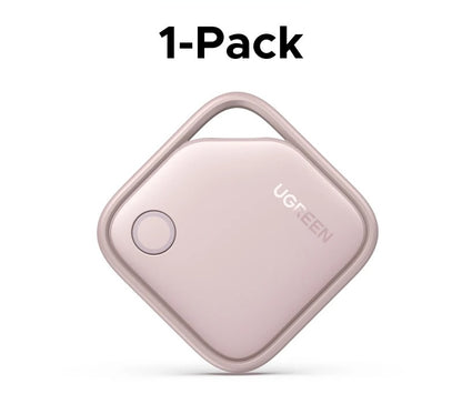Smart Finder – Apple Find My Certified Bluetooth Tracker for iPhone/iPad/Mac, 2‑Year Replaceable Battery, UL4200A Child‑Safe, Global Tracking, Lost Reminder, Ultra‑Mini 36×36×7.4mm with Stickers